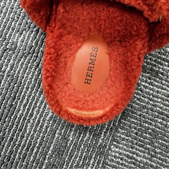 HERMES CHYPRE SANDALS TEDDY - Picture 3 of 11